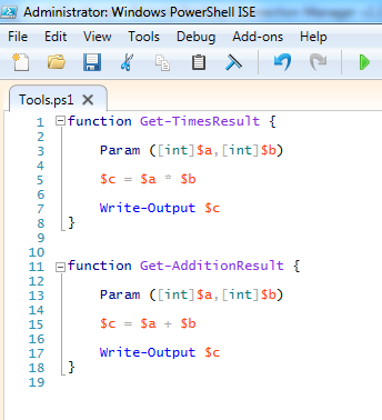 How Do I Use a Windows PowerShell Script Containing Functions